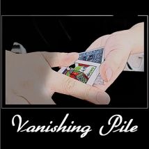 ShinLim Vanishing Pile Magic Tricks Playing Card Disappear Deck Magician Close Up Street Illusion Gimmick Mentalism Magia Props