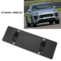 Front License Plate Bracket Front License Plate Bracket 95B807287 Bumper License Plate Mount Holder for Macan 95B 2014 to 2018