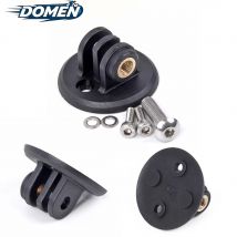 DOMEN Adattatore per montaggio su fotocamera per computer da bicicletta per Garmin Bryton Mount GOPRO Staffa per fotocamera Supporto per cronometro per bici Accessori per bici
