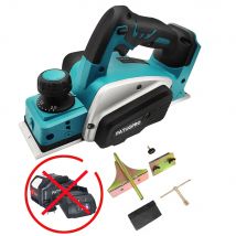 15000 giri/min pialla elettrica a batteria router trimmer macchina da taglio per mobili pialla per la lavorazione del legno per batteria Makita 18V (senza batteria)