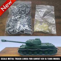 1/35 skala Metall Kettenglieder für Sowjetischen KV IST Tank Modell w/metall pin 2 teile/satz