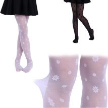 Kinder Mädchen Sheer Seide Strumpfhosen Sommer Ultra-dünne Tanz Strumpfhosen Strümpfe Für Baby Mädchen Kinder Sonne blume jacquard Hohl 3017