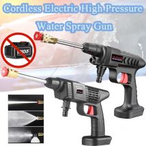60BAR Cordless Hochdruck Auto Waschmaschine Spray Wasser Pistole Drahtlose Hochdruck Auto Waschen Wasser Pistole Waschmaschine Selbstansaugende Sustain