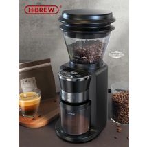HiBREW Automatic Burr Mill Electric Coffee Grinder with 31 Gears for Espresso American Coffee Pour Over Visual Bean Storage G3