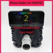 SIMPUSH Universeller verstellbarer Telefonhalter-Halterungsständer, kompatibel mit FANATEC-Basis – stabile Klemme, einfache Installation