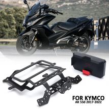 Para KYMCO AK 550 AK550 ak550 2017-2022 navegador GPS soporte USB soporte de teléfono de carga inalámbrica soporte de navegación para teléfono móvil