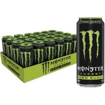 Caja 24 Monster Energy Zero Sugar 500ml