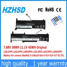 Batería Original L20L2PF0 L20C2PF0 L20M2PF0 L20L3PF0 L20C3PF0 L20M3PF0 para Lenovo 3-14ALC6 Gen 6 V14 V15 V17 G2 ITL