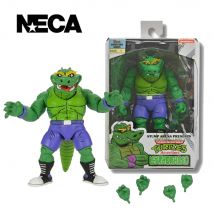 NECA Teenage Mutant Ninja Turtles (Archie Comics) – Stump Wrestling Leatherhead 7-Zoll-Actionfigur NECA 100 % Originalmodell