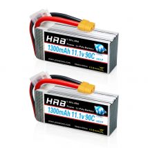 HRB 3S Lipo Batterie 11,1 v 1300 mah RC Batterie mit XT60 Stecker 90C Für rc lkw Auto fpv drohnen UAU Flugzeug DIY racing