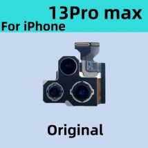 Originale 100% funzionante senza riparazione fotocamera posteriore posteriore per iPhone11 12 13 Mini 14 Plus 14Pro maxcon cavo flessibile sensore modulo Flash