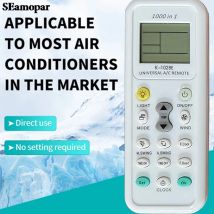 Universal K-1028E Geringer Stromverbrauch 1000 in 1 Klimaanlage Fernbedienung LCD A/C Fernbedienung Controller für LG, Guqiao, Haier usw