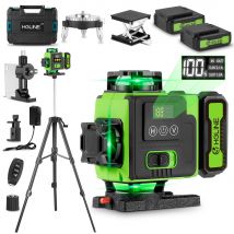 Livello laser HGLINE 4D 16 linee con treppiede e telecomando APP Livello laser professionale autolivellante 360 orizzontale verticale