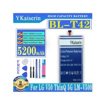 5200mAh BL-T42 Battery for LG V50 ThinQ 5G LM-V500 V500N V500EM v500xm High Quality Replacement Accumulator