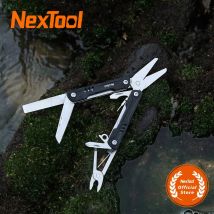 NexTool Mini tijeras de marinero versión 10 en 1 edc multiherramientas alicates de mano herramientas Mini cuchillo plegable de bolsillo archivo tarjeta Sim Pin aguja