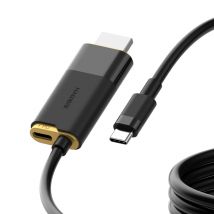 Hagibis Switch Dock for Nintendo Switch/OLED/Switch2 USB C to HDMI Cable Adapter 8K@60Hz HDR 100W PD for Laptop SteamDeck ROG