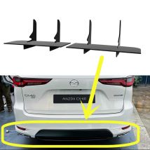 Für Mazda CX-60 2022--2024 Jahr Hinten Diffusor Stoßstange Lippen Spoiler Splitter Body Kit Zubehör