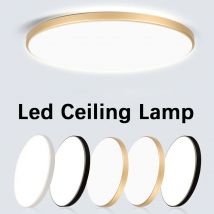 Super wasserdichte LED-Deckenleuchte, Badezimmerbeleuchtung, 30 W, Wandleuchte, LED-Licht für Küche, Schlafzimmer, ultradünne Deckenleuchte