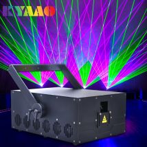 2024 40KPPS Outdoor 32W Urlaubs-Event-Laser mit Flightcase Nachtclub Professionelle Bühnenbeleuchtungsausrüstung Konzertprojektor