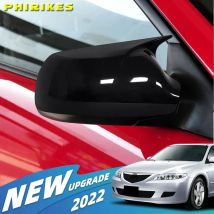 Auto Flügeltür Außenspiegel abdeckungen Kappen Rückspiegel Schale Gehäuse für Mazda 3 m3 2003 2004 2005 2006 2007 2008 2009