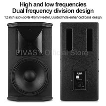 1600W Peak Power Speaker HIFI Stereo Surround 8-15 Inch Sound Box Home Theater  Subwoofer for Stage Dancing Party Family Karaoke