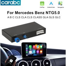CARABC Wireless CarPlay Adapter Android Auto Navigation Upgrade Box For Mercedes Benz NTG5.0 C GLC W205 A CLA GLA B E GLE CLS