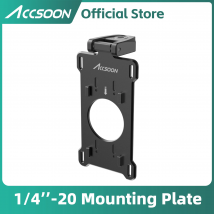 ACCSOON ACC05 Morsetto a vite da 1/4"-20 adatto per accessori fissi per fotografia Seemo iPhone e iPad PowerCage