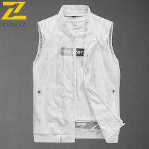2025 sommer Mesh Weste Männer Casual Gym Jogger Atmungsaktiv Schnell trocknend Ärmellose Jacke Wandern Angeln Arbeits Sonnencreme Weste