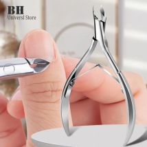 1Pcs Edelstahl Häutchen Zangen Nagel Maniküre Schere Häutchen Clippers Trimmer Dead Skin Remover Schneider Heimgebrauch Werkzeuge