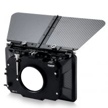 TILTA MB-T12 Caja mate de fibra de carbono 4 × 5,65 (aprazadera) con respaldo único para plataforma de soporte de varilla de 15 mm para DSLR 5D4 RED ARRI SONY