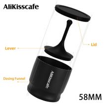 AliKisscafe Espresso Dosierung Trichter Dosierung Tasse Blind Shaker Für 58mm Siebträger Kaffeemaschine Zubehör Hause Barista Werkzeuge