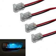 12V Car door bowl light concealed installation door handle light LED red, green, blue, white, yellow, ice blue, pink