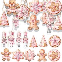 48 Stück Weihnachts papier Etiketten Vintage Santa Claus Hirsch Tags für Frohe Weihnachten Baum hängen Dekoration DIY Geschenk verpackung Lieferungen