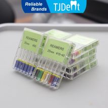 TJDent 6 Stück/Box Dental Root Cannal Endo Reibahlen 25 mm 15-40 #   Endodontische Instrumente aus Nickeltitan, Zahnmedizin, Odontologia-Werkzeuge