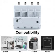 Bmcu 370C AMS lite BMCU370C Automatyczne Napełnianie Farm Hall Sensor Dwukierunkowe Bufowanie dla A1 A1 MINI P1P P1S Drukarki 3D AMS MMU