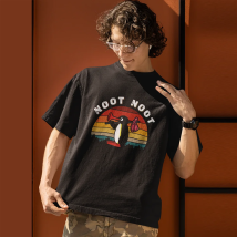 Noot Noot Pingu T-Shirts für Männer Pingu Film Freizeit Reine Baumwolle Tees Rundhals Kurzarm T Hemd 6XL Tops