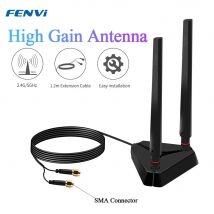 Fenvi erweiterte Basis antenne High Gain Dualband 2,4g/5GHz für ax210 ax200 WLAN-Karte Desktop-PCIE-Adapter WLAN-Router ap