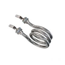 3 Spulen Edelstahl Heizung Tauchwarmwasserbereiter Element Wasserbrunnen Zubehör 220 V 500 W Elektrisches Heizelement Wärme