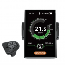 Bafang DPC18 CAN Canbus Farbdisplay für Bafang M500 M600 M510 M560 M800 M820 Mid Drive CAN-Protokollmotor mit Dreiecksstecker