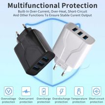USB Ladegerät Handy Ladegerät Schnelle Lade Für Xiaomi Samsung Huawei P70 Reise Ladegerät Adapter Für iPhone Schnell Ladegerät