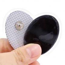 10/20p ovales 3 * 4 cm TENS-Knopf-Elektrodenpad eignet sich für Gel-Patches der Massage-Therapeutikmaschine mit mehreren Frequenzen