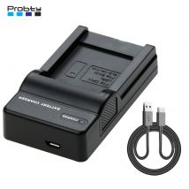 Caricabatteria NB-6L NB-6LH NB 6L Caricatore USB-C sottile per Canon PowerShot SX520 SX530 SX540 SX600 SX610 SX700 SX710