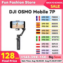 DJI Osmo Mobile 7P estabilizador de cardán robusto de 3 ejes, 10 horas de duración de la batería y carga del teléfono Original nuevo