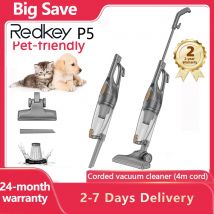 Odkurzacz pionowy Redkey P5 2 w 1 Odkurzacz ręczny do domu z filtrem HEPA 400 W 14 kPa 1,2 l