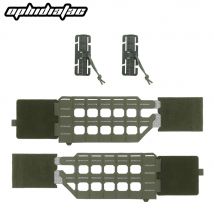 OPHIDIAN KZ Plate Carrier Hunting Vest Low Profile MOLLE Quick Release Airsoft K Zero Style with Carrier Belt