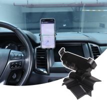 Auto Telefon Halter Halterung Für Ford Ranger 2015-2021 Auto Zentrale Steuerung Air Vent Handy Halter 360-grad Rotation Telefon Halter