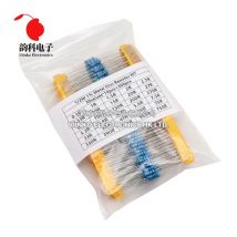 300PCS 150PCS 1/2W 1W 3W 2W Resistance 1% Metal Film Resistor Assortment Kit  Set 30Kinds Each 5/10PCS 1K~820K 1R~750R Ohm