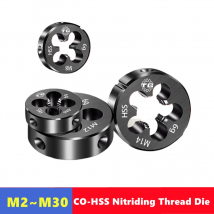 CO-HSS-Nitriding-Gewindeplattenzahn M2-M30, verwendet für Werkzeugmaschinen zur Außengewindeschneiden und Gewindereparatur aus Edelstahl