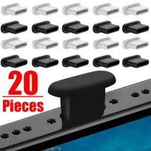 Tappi antipolvere in silicone Tipo C Porta di ricarica Protezione Tappo di copertura per iPhone 15 Pro Max 15 Plus Spina antipolvere Samsung Xiaomi