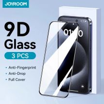 Joyroom 1/2/3 sztuk Szkło ochronne HD do iPhone'a 16 15 14 13 12 11 Pro Max Pełnoekranowa ochrona ze